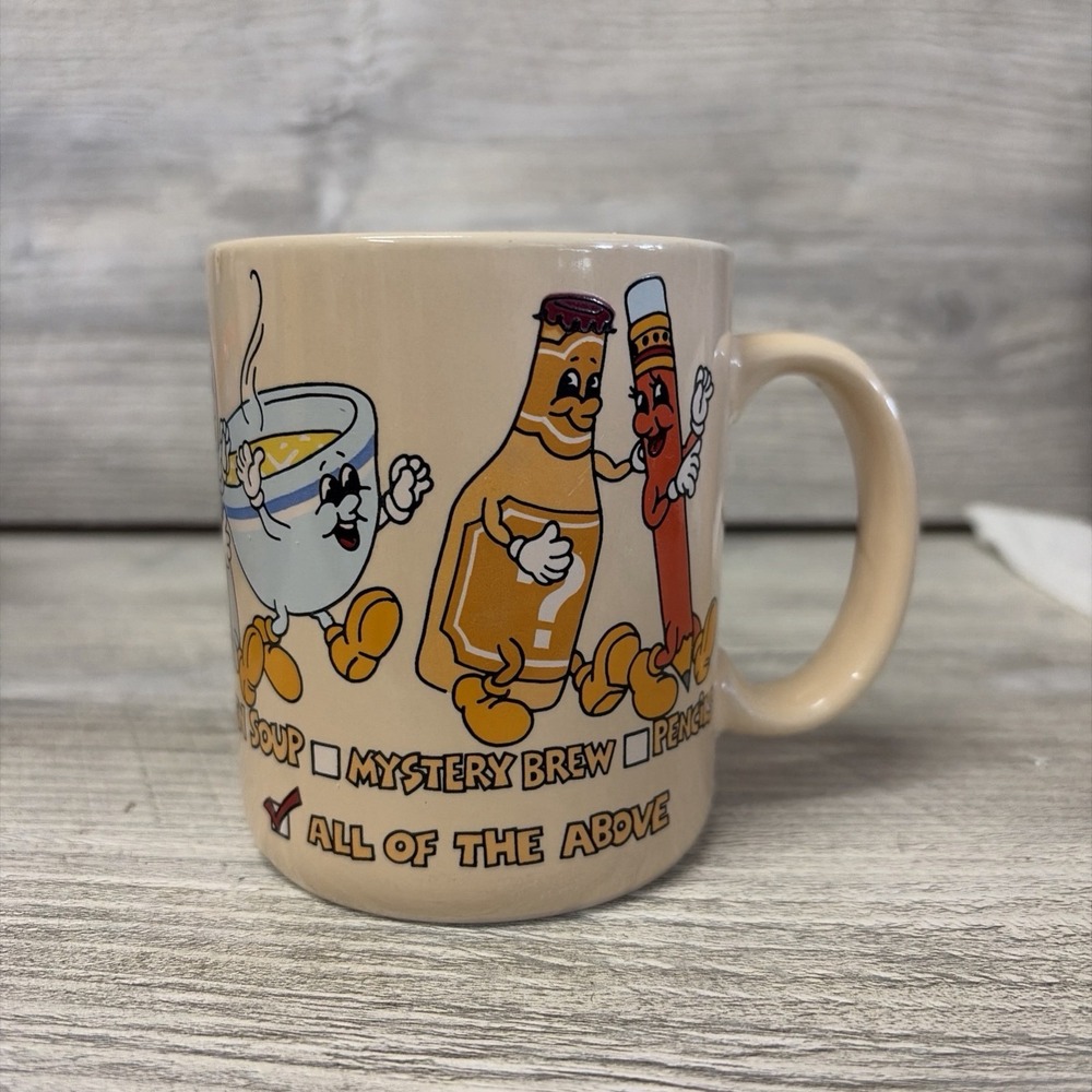 Vintage Hallmark Mug Made In Japan Cartoon Characters (p2)